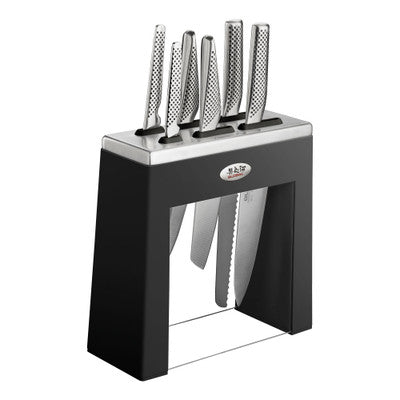 Global  Kabuto 7 Piece Knife Block Set - Hospitality Connect