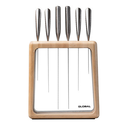 Global  Hashira 5 Piece Knife Block Set - Hospitality Connect