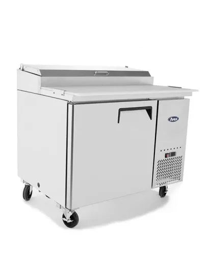 Atosa 1 DOOR PIZZA PREP TABLE FRIDGE 1117 MM MPF8201 - Hospitality Connect