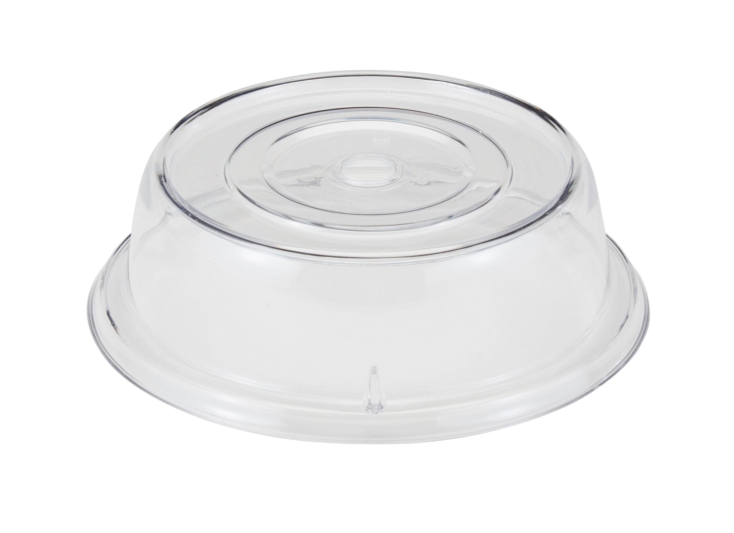 CAMBRO Camcover Round 23.7cm Diam Clear Box of 6 - Hospitality Connect