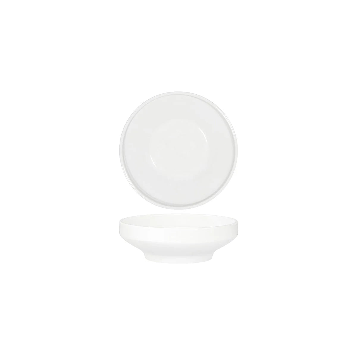 TABLEKRAFT CORE WHITE ROUND BOWL FOOTED 210x62mm Box of 3 - Hospitality Connect
