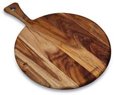 Peer Sorensen Round Paddle Serving Board, 42 x 30.5 x 1.2cm Acacia - Hospitality Connect