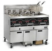 Henny Penny Triple Well Open Fryer with Fully Programmable Control System, Auto Lift and Integrated Filtering OEA 323 - 800. - Hospitality Connect