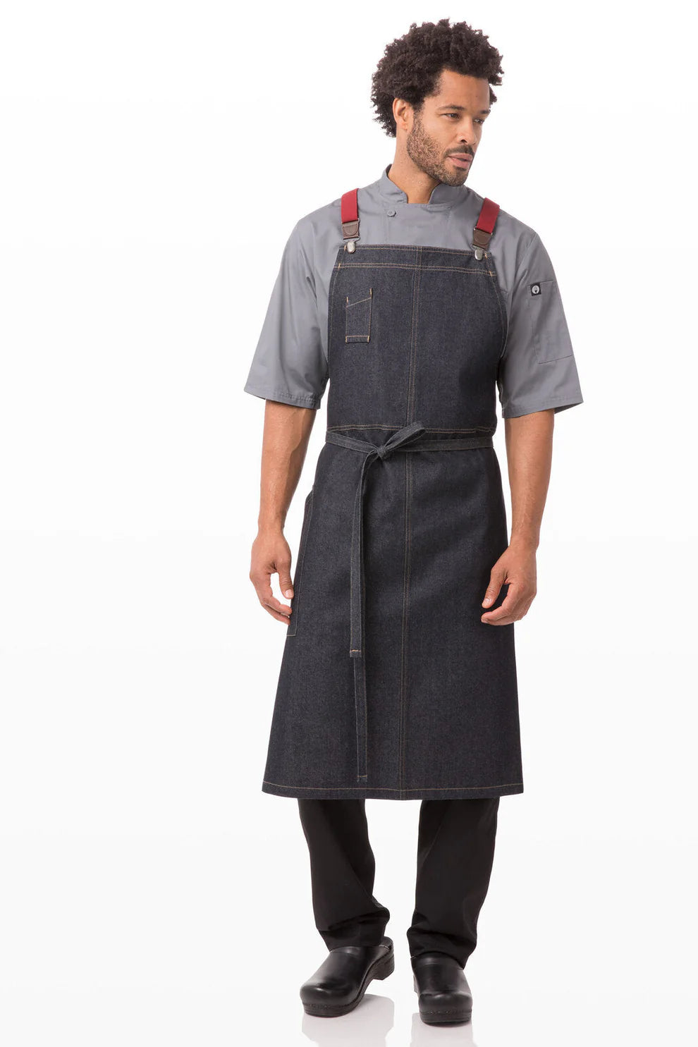 Chef Works Berkeley Chefs Bib Apron - Hospitality Connect