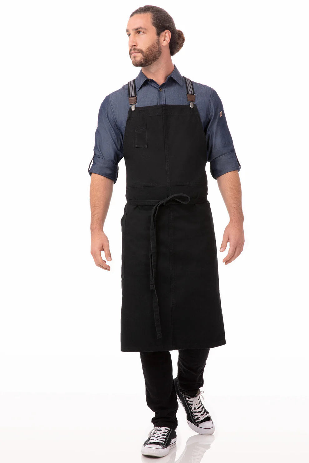 Chef Works Berkeley Chefs Bib Apron - Hospitality Connect
