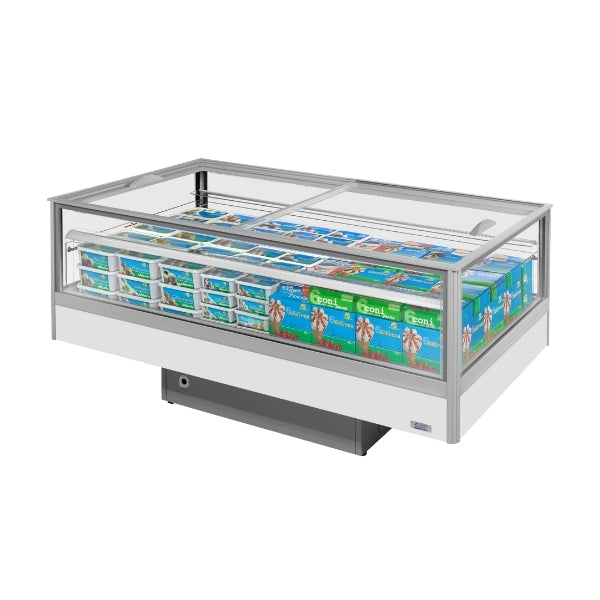 Bonnet Névé Captur Dual-Temperature Island Display Case 200 - Hospitality Connect
