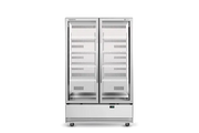Skope Upright Fridge Bottom Mount 2 Glass Door BME1200N-A - Hospitality Connect