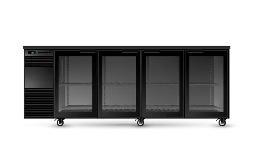 Skope BackBar Slimline 4 Tropical Glass Swing Doors  SL4.GSW.T. - Hospitality Connect