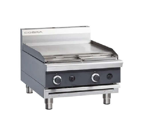 Cobra 600mm Griddle Gas Cooktop - Bench Model C6B-B. - Hospitality Connect