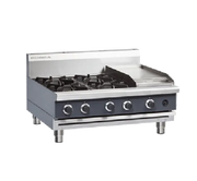 Cobra 900mm Four Burner / Griddle Gas Cooktop - Bench Model C9C-B. - Hospitality Connect