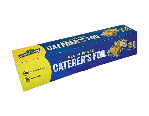 All Purpose Aluminium Caterers Foil Rolls | 44cm x 90m CA-GPF06 - Hospitality Connect