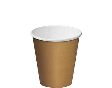 Single Wall 12oz Brown Paper Coffee Cups 355ml - Hospitality Connect