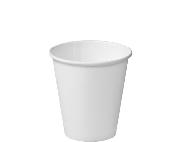 Single Wall 8oz (86mm Ø) White Paper Coffee Cups 280ml - Hospitality Connect