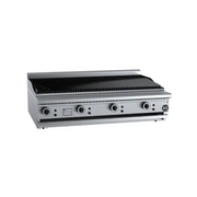 B&S Black Char Broiler 1200mm Bench Mounted CBR-12BM. - Hospitality Connect