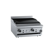 B&S Black Char Broiler 600mm Bench Mounted CBR-6BM. - Hospitality Connect