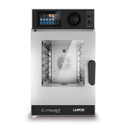 LAINOX 6 x 2/3GN Compact Electric Direct Steam Combi Oven with Touch Screen Controls - Hospitality Connect