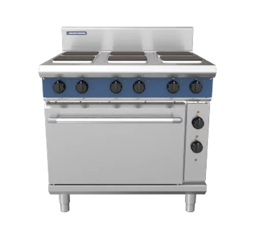 Blue Seal Evolution 900mm Electric Range Static Oven Sealed Hobs E506S. - Hospitality Connect