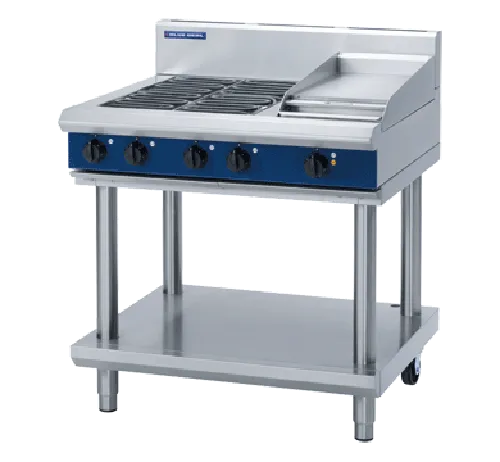 Blue Seal Evolution 900mm Electric Cooktop – Leg Stand E516C-LS. - Hospitality Connect