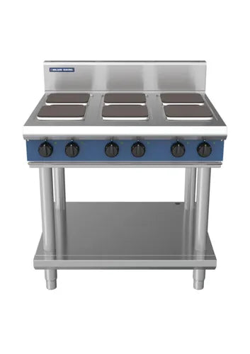 Blue Seal Evolution 900mm Electric Cooktop Sealed Hobs - Leg Stand E516S-LS. - Hospitality Connect