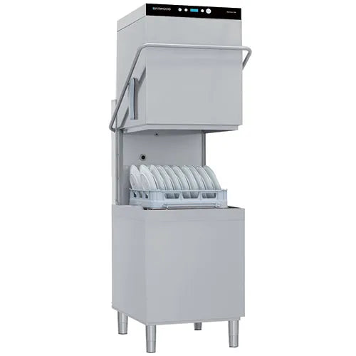 Eswood PASS-THROUGH Dishwasher with Insulated Hood SW900X - Hospitality Connect
