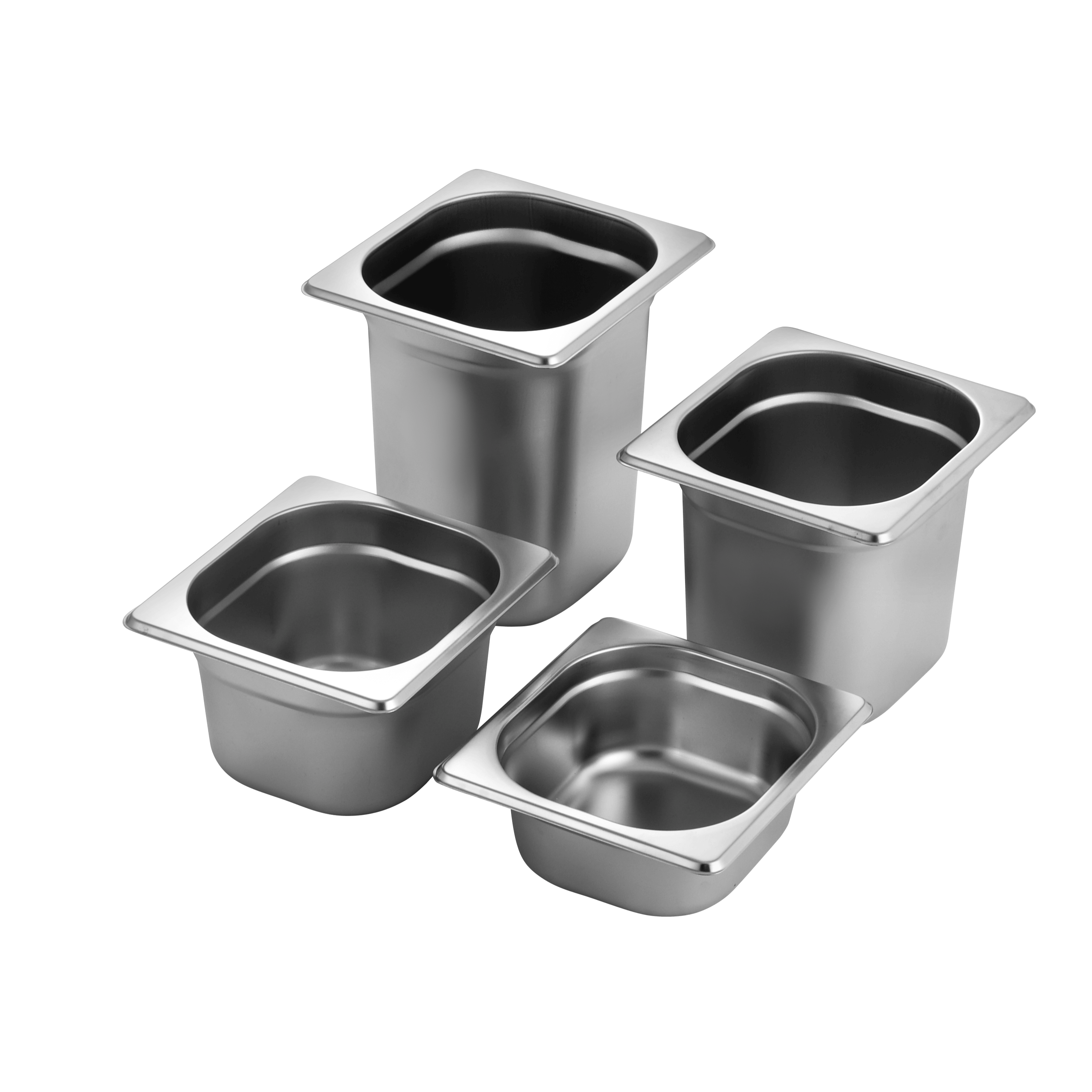 KitchenKnock Gastronorme Pan - Anti Jam - S/S - 1-6 Size - 65mm 490621 - Hospitality Connect