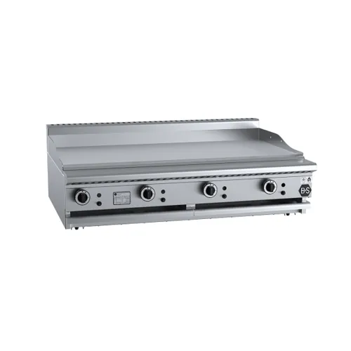 B&S Black Grill Plate 1200mm Bench Mounted GRP-12BM. - Hospitality Connect