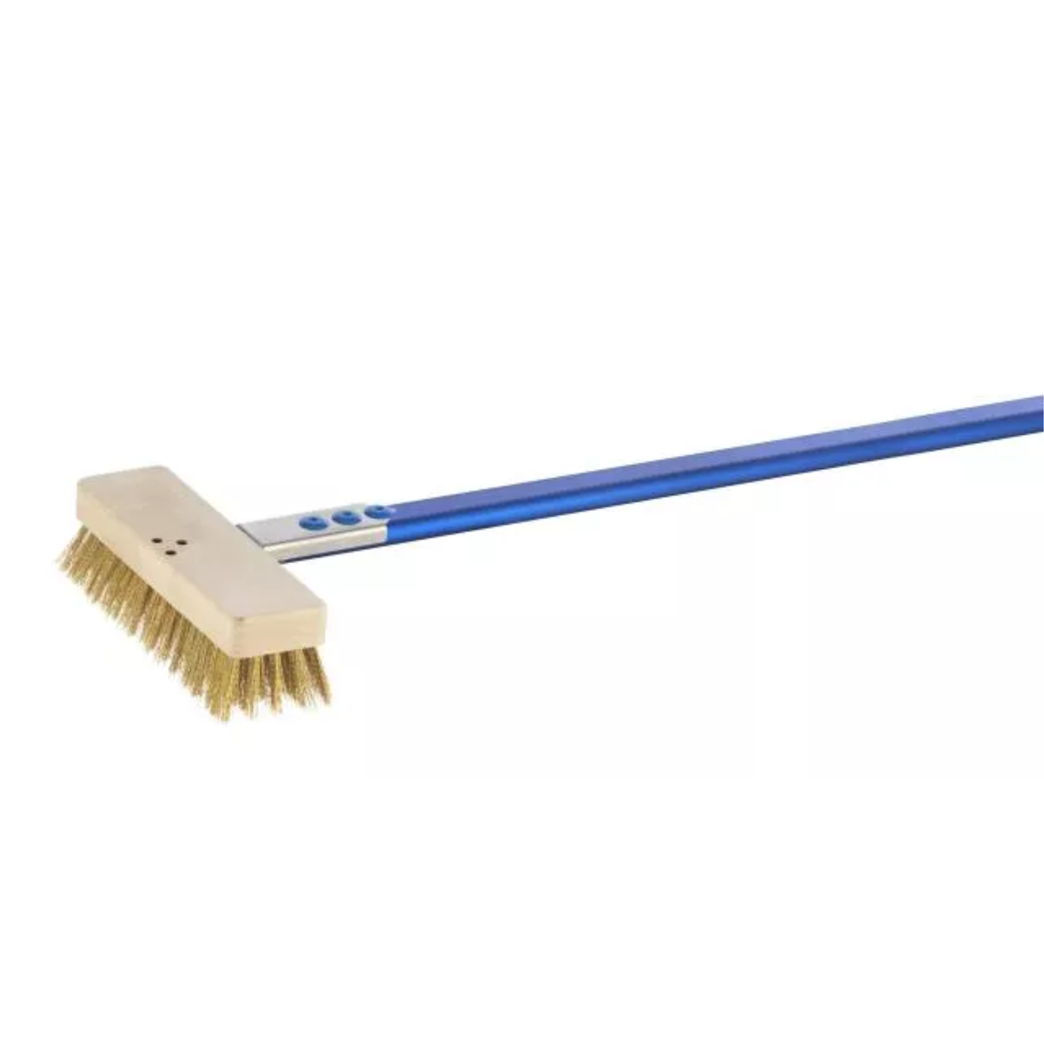 Gi Metal "Azzurra" Low Profile Rectangular Brass Bristle Brush AC-SP3/120 - Hospitality Connect