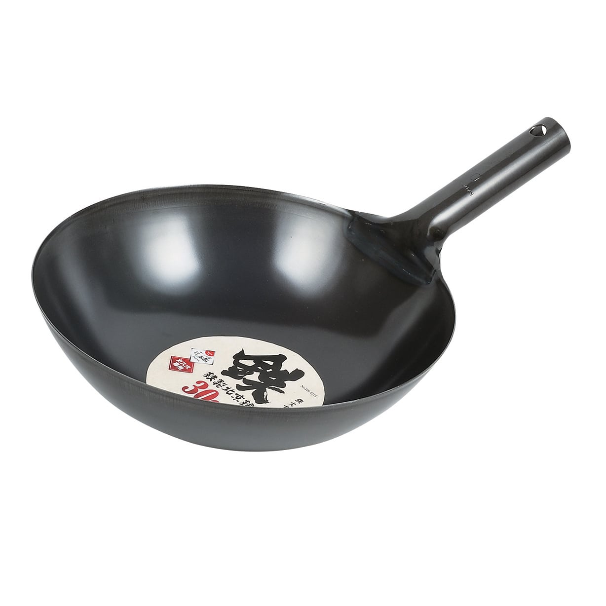 Pearl Life Iron Beijing Wok with round base 30 cm 'HB-4215 - Hospitality Connect