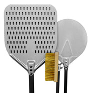 Euroquip 3 Pieces Pizza Tool Set – Hard Anodised Aluminum - Hospitality Connect