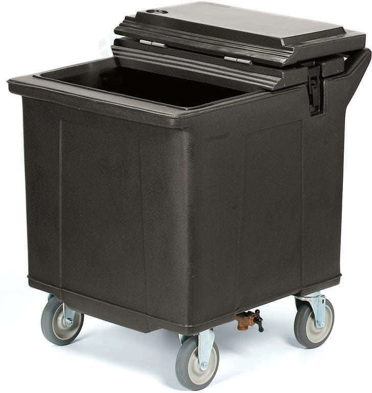 IC225003 Carlisle Cateraide™ Black Ice Caddy on Castors. 711mm x 565mm x 730mm - Hospitality Connect