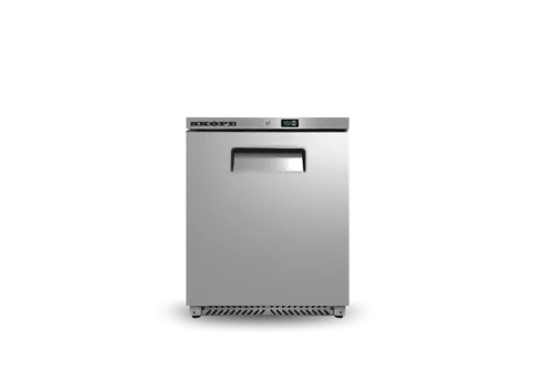 Skope Reflex 1 Bay Solid Door Fridge with 3 Shelves RF6.UBF.1.SD. - Hospitality Connect