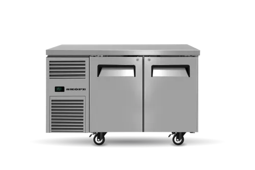 Skope Reflex 2 Bay Solid Doors Fridge RF7.UBF.2.SD. - Hospitality Connect