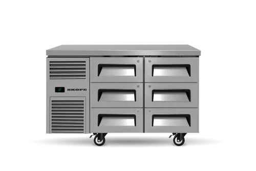 Skope Reflexs 2 Bay 6 Drawers Fridge RF7.UBR.2.D6. - Hospitality Connect