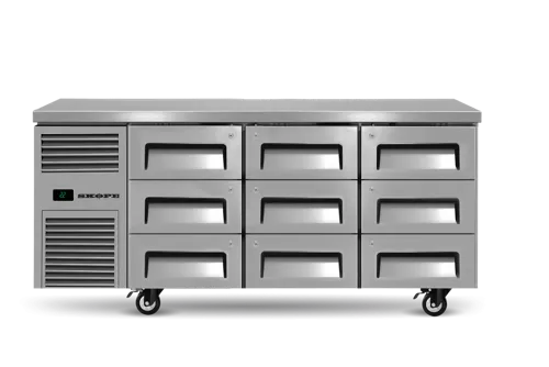 Skope Reflex 3 Bay 9 Drawers Fridge RF7.UBR.3.D9 - Hospitality Connect