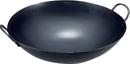 Summit Round base iron wok 27 cm 'SCWK27 - Hospitality Connect