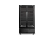 Skope Upright Fridge Bottom Mount 1  Glass Door  SKB600N-A - Hospitality Connect