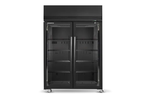 Skope ActiveCore Upright Freezer top Mount 2  Glass Door SKFT1300N-A - Hospitality Connect