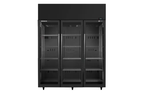 Skope ActiveCore Upright Fridge 3  Glass Door SKT1500N-A - Hospitality Connect