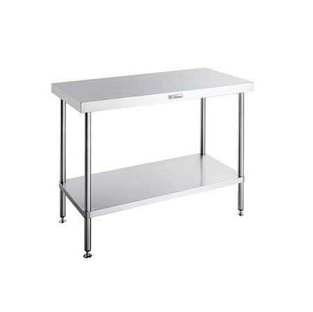 Simply Stainless Work Bench 700 Series - 2400mm Wide Includes undershelf - Hospitality Connect