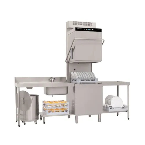 Eswood PASS-THROUGH Dishwasher with Hood and Recovery System SW900V. - Hospitality Connect