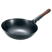 Summit Iron Beijing Wok with wooden handle 33 cm 'SWHWK33 - Hospitality Connect