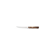TRAMONTINA POLYWOOD 5" STEAK KNIFE-SERRATED NARROW BROWN - Hospitality Connect