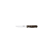 TRAMONTINA POLYWOOD 6" STEAK KNIFE 15-SERRATED WIDE BROWN - Hospitality Connect