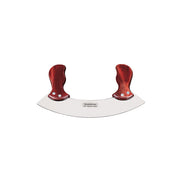 TRAMONTINA MINCING KNIFE MEZZALUNA POLYWOOD RED - Hospitality Connect