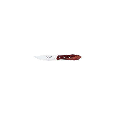 POLYWOOD 5" JUMBO STEAK KNIFE 85-SERRATED WIDE RED - Hospitality Connect