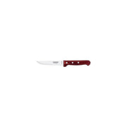 TRAMONTINA POLYWOOD 5" GAUCHO STEAK KNIFE-SERRATED RED - Hospitality Connect