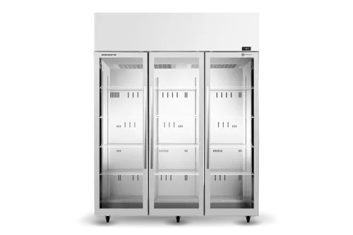 Skope ActiveCore Upright Fridge 3 Glass DoorTME1500N-A - Hospitality Connect
