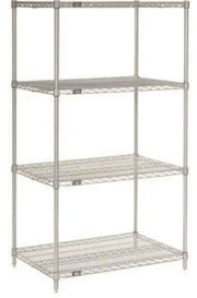 18607EPL Atlas Shelving 4 Shelf Wire Shelving 1520mmW x 455mmD x 1880mmH - Hospitality Connect