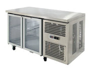 Airex Double Glass Door Undercounter Refrigerated Storage AXR.UCGN.2G.900H - Hospitality Connect