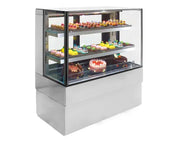 Airex Freestanding Refrigerated Square Food Display 150 Series 3 Tires AXR.FDFSSQ.15 - Hospitality Connect